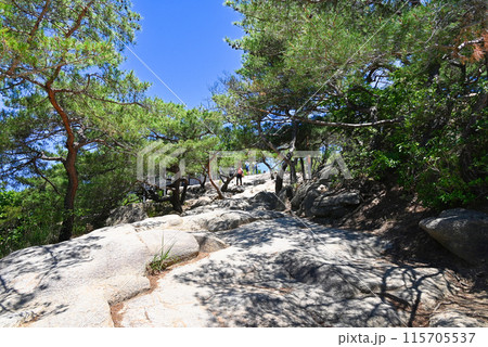 峨嵯山(アチャサン)登山道【韓国/九里市】 115705537