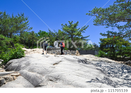 峨嵯山(アチャサン)登山道【韓国/九里市】 115705539