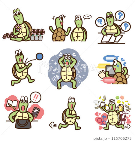 発達障害のイラストセット 発達障害のイラストセット 115706273