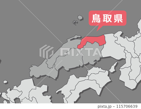 鳥取県　鳥取　地図 115706639
