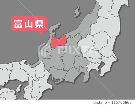 富山県　富山　地図 115706663