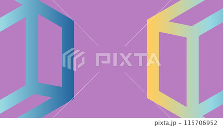 Image of social media like and love icons over purple background Image of social media like and love icons over purple background 115706952