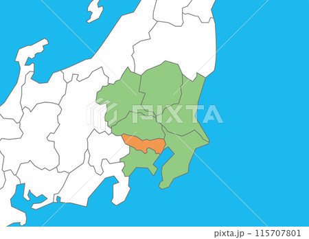 東京　東京都　地図 115707801