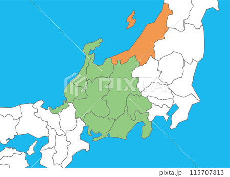 新潟県 新潟 地図 新潟県 新潟 地図 115707813