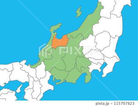 富山県　富山　地図 115707823