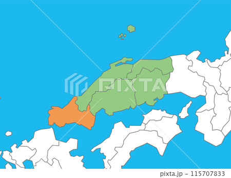 山口県　山口　地図 115707833