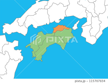 香川県　香川　地図 115707834