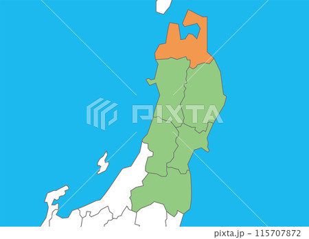 青森県　青森　地図 115707872