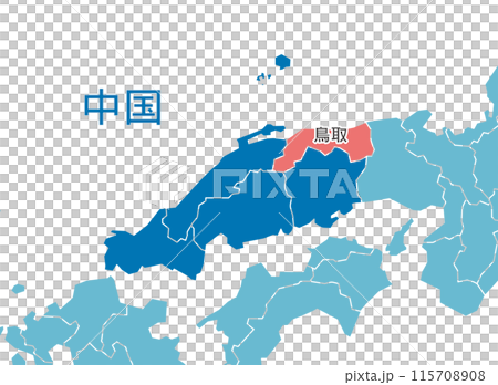 鳥取県　鳥取　地図 115708908