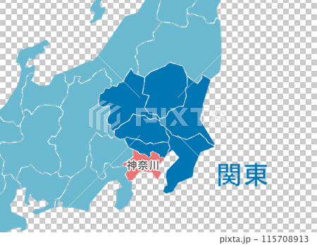 神奈川県　神奈川　地図 115708913