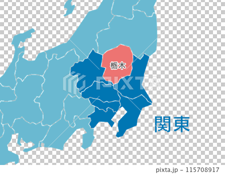 Tochigi Prefecture Tochigi Map 115708917