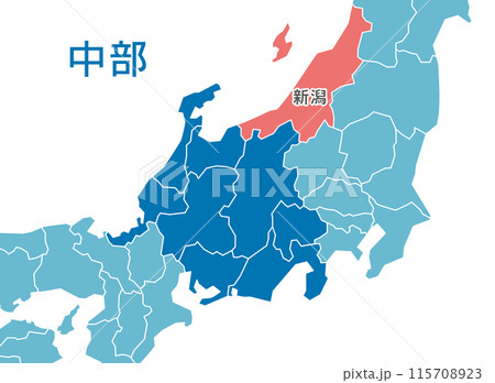 新潟県　新潟　地図 115708923