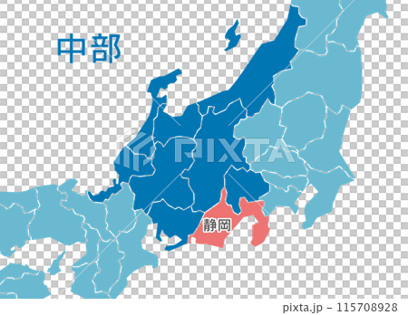 静岡県　静岡　地図 115708928