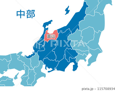 富山県　富山　地図 115708934