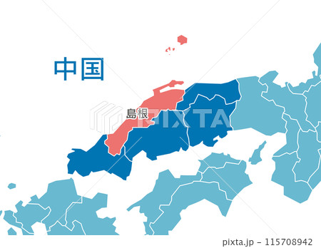 島根県　島根　地図 115708942