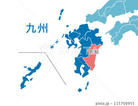 宮崎県　宮崎　地図 115708955