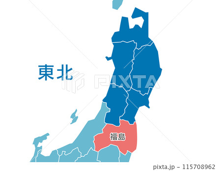 福島県 福島 地図 福島県 福島 地図 115708962