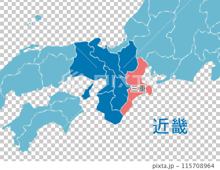 三重県 三重 地図 三重県 三重 地図 115708964