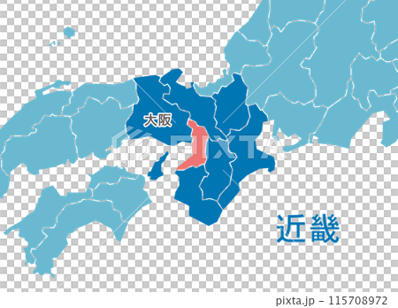 Osaka Prefecture Osaka Map Osaka Prefecture Osaka Map 115708972