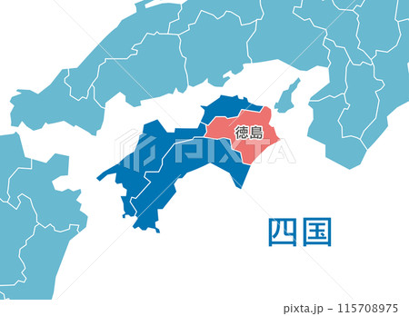 徳島県　徳島　地図 115708975