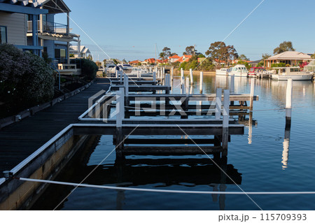 Empty piers - Paynesville 115709393