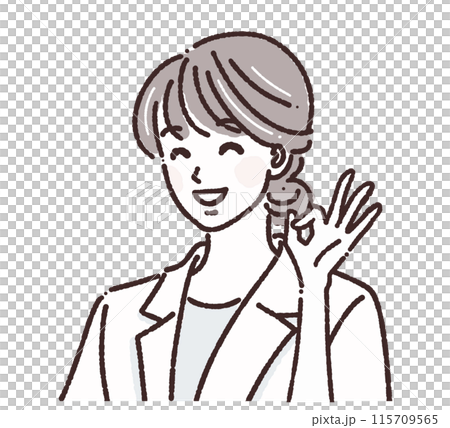 婦女和女孩插畫素材 婦女和女孩插畫素材 115709565