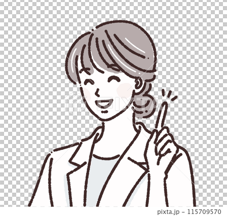 Illustration material of women and girls Illustration material of women and girls 115709570