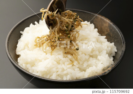 ちりめん山椒とごはん 115709692