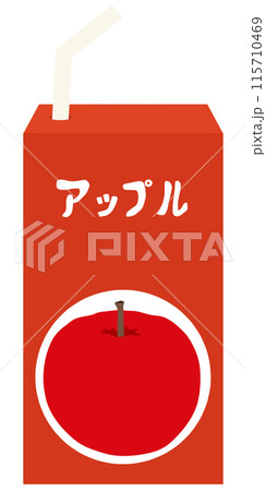 パックのジュース パックのジュース 115710469