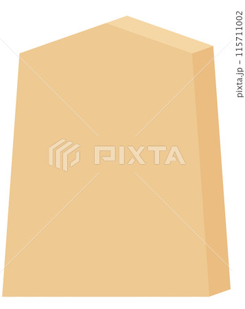 将棋の駒のコピースペース 将棋の駒のコピースペース 115711002