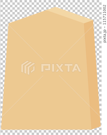 将棋の駒のコピースペース 将棋の駒のコピースペース 115711002