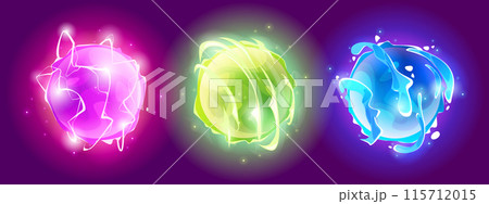 Magic neon glow ball 115712015