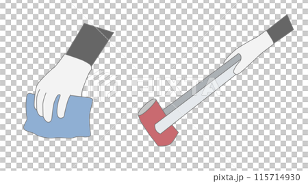 ゴミ拾い ゴミ拾い 115714930