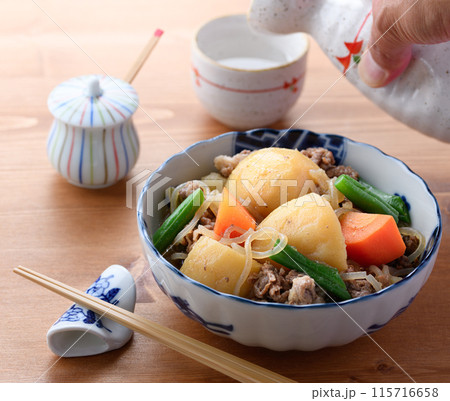 日本料理　肉じゃが 115716658