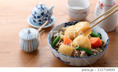 日本料理　肉じゃが 115716693