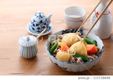 日本料理　肉じゃが 115716698