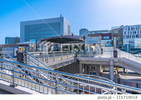 日本の横浜都市景観 5月。晴天に恵まれた戸塚駅 東口などを望む=10日 日本の横浜都市景観 5月。晴天に恵まれた戸塚駅 東口などを望む=10日 115719018