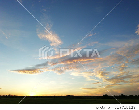 The sky in the morning The sky in the morning 115719128