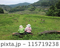 大垪和の田舎風景：かかしのいる日常 115719238