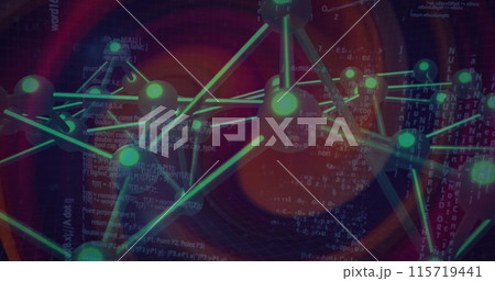 Image of undulating orange and red swirls on a black background Image of undulating orange and red swirls on a black background 115719441
