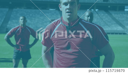 Image of statistics over rugby players Image of statistics over rugby players 115719870