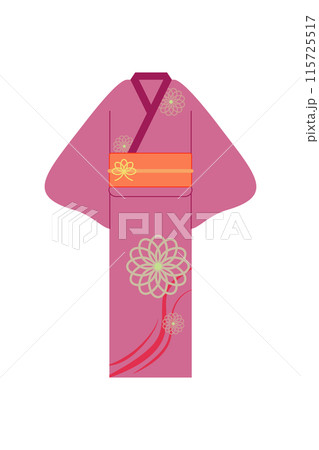 赤い浴衣 赤い浴衣 115725517