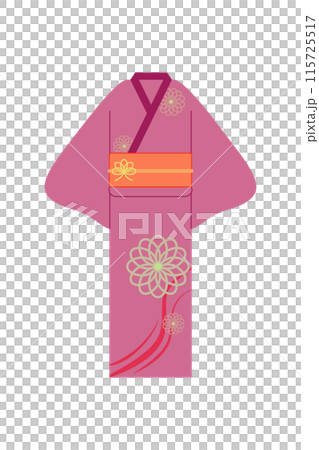 Red yukata Red yukata 115725517