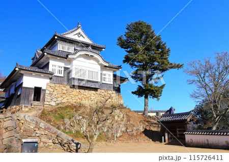 【岡山県】備中松山城（現存天守） 115726411