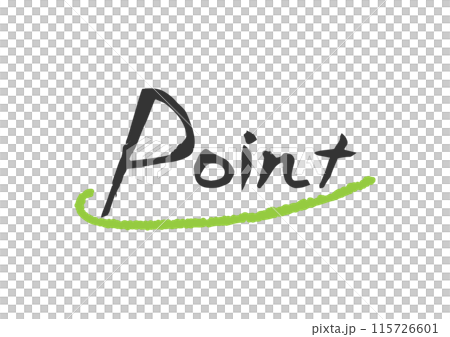 手寫字元 點 POINT 115726601