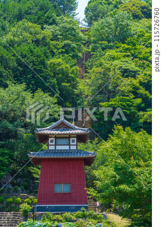 月見の森、急勾配の月への階段〈岐阜県海津市〉 月見の森、急勾配の月への階段〈岐阜県海津市〉 115726760