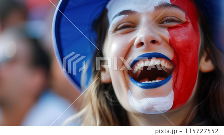 フランスの応援者 115727552