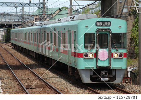 西の最大手私鉄、西日本鉄道6050形電車_2024/5/20撮影 西の最大手私鉄、西日本鉄道6050形電車_2024/5/20撮影 115728781