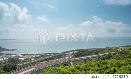 海と橋のコントラスト 海と橋のコントラスト 115729216