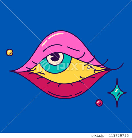 Abstract hippie decor. Abstract hippie decor. 115729736